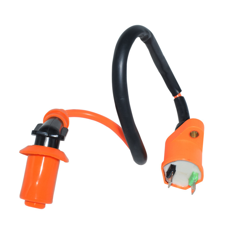 New High Quality Motorcycle Orange Replacement Ignition Coil For GY6 50CC 125CC 150CC Dirt Bike Scooter ATV