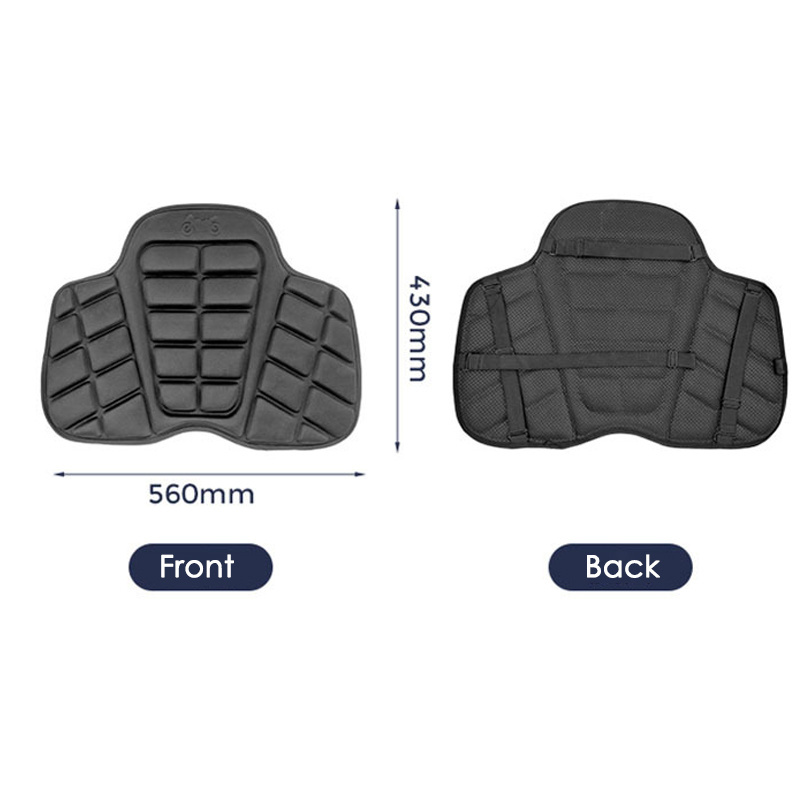 Motorcycle Seat Cushion Pressure Relief Ride Air Cushion Anti Slip Sunscreen Heat Insulation Seat Cover Air Pad 3D Accessory