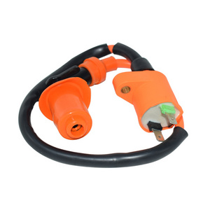 New High Quality Motorcycle Orange Replacement Ignition Coil For GY6 50CC 125CC 150CC Dirt Bike Scooter ATV