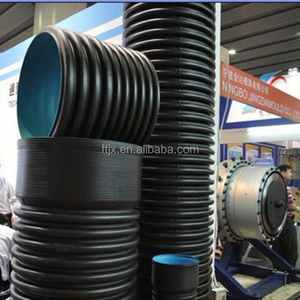 double wall HDPE corrugated pipe production line