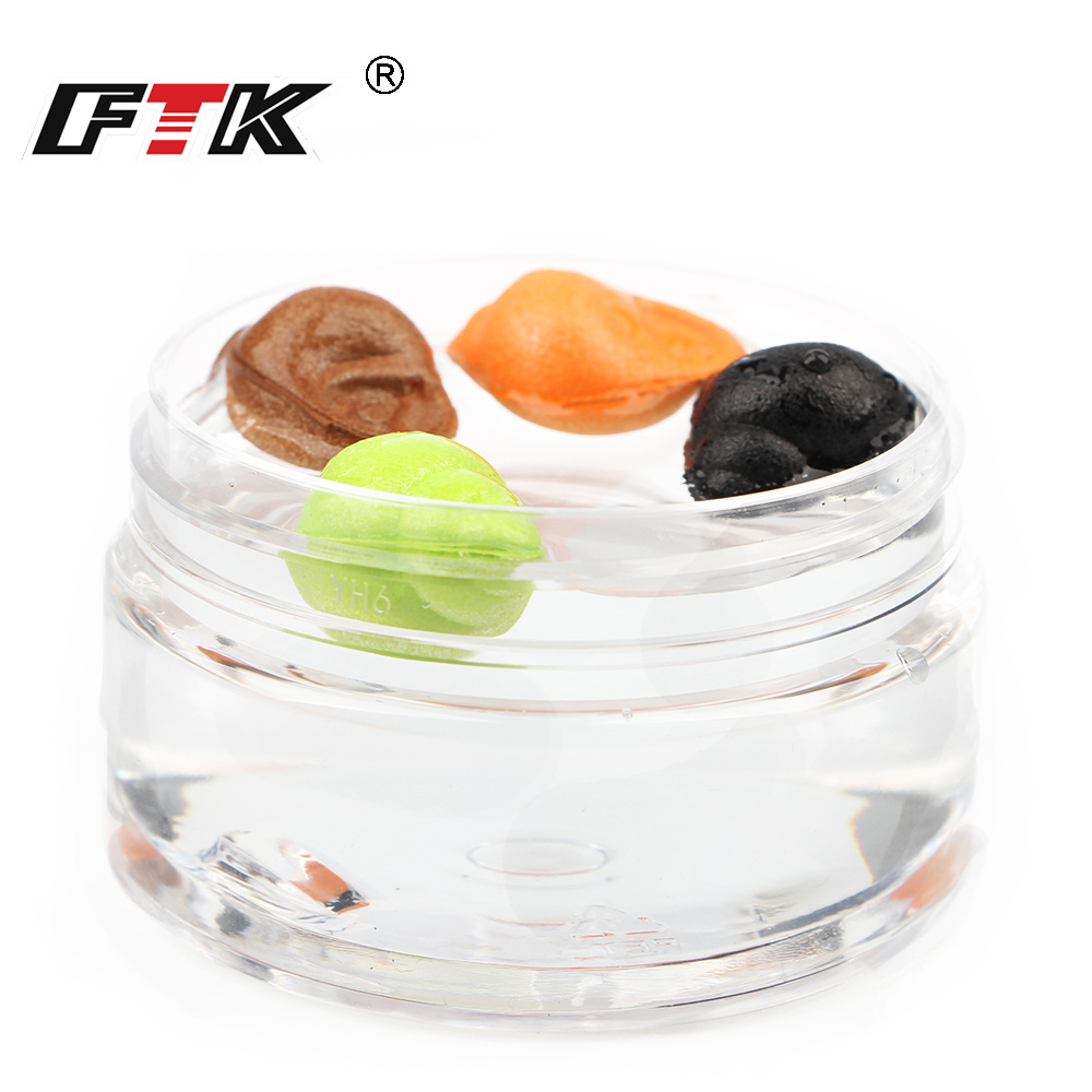 FTK 15Pcs/Pack Carp Fishing Lures Baits Snail Floating Bait Fruit Fish Smell