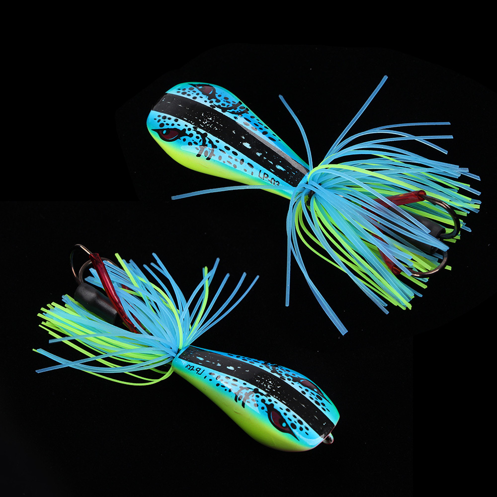 FTK OEM Thunder Frog Aritificial Lure Swimbait Hard Artificial Bait Fishing Lure Lifelike Bait with Double Hook