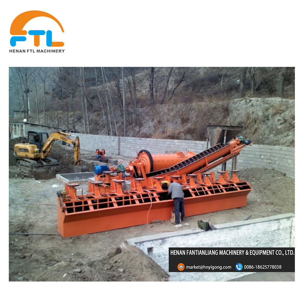 Iron, Zinc, Coltan Ore Mining Screen Mineral Separation Concentrate Machine Gold Flotation Cell Copper Processing Plant