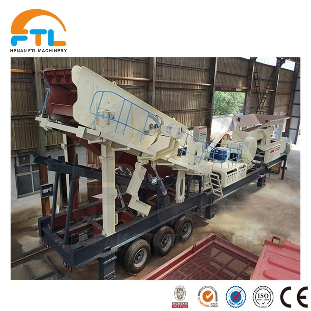 2024 Zhengzhou cheap price mining equipment/mobile ore rock stone crusher machine/mini used mobile jaw crusher price