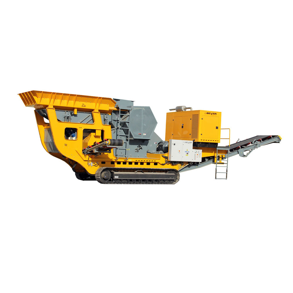 Crawler type mobile crusher price, Small Portable granite gravel rock stone jaw crusher machine, mobile concrete crushing plant