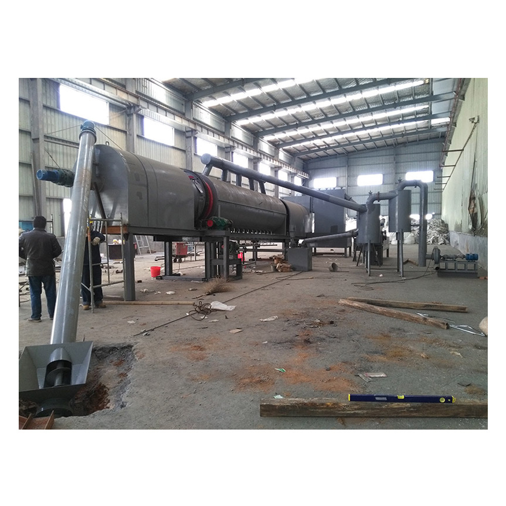 Charcoal Activation Activated Carbon Regenerator Rotary Kiln Used For Recycling Waste Activated