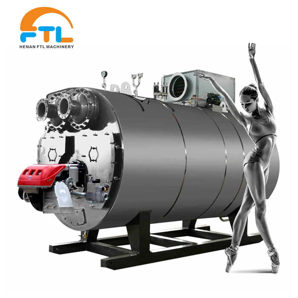 Steam Boiler match for autoclave Natural Gas Fired Thermal Oil Boiler Heater With Italy Burner