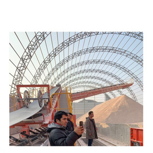 Cement All-Round Safety 150T Cement Silo Tank With Conveyor System cement clinker plant Sherabad