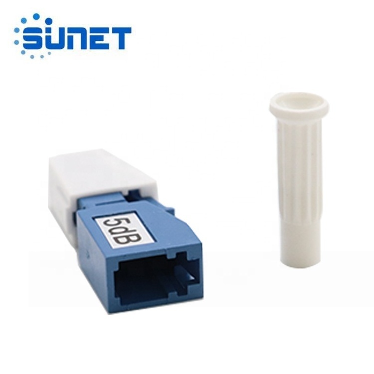 High Quality Fixed Fiber Optical Attenuator Male to Female LC UPC 2dB 3dB 5dB 10dB Attenuator