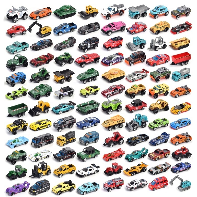 Hot selling wholesale 1/64 die-cast alloy car children's blind box toy set