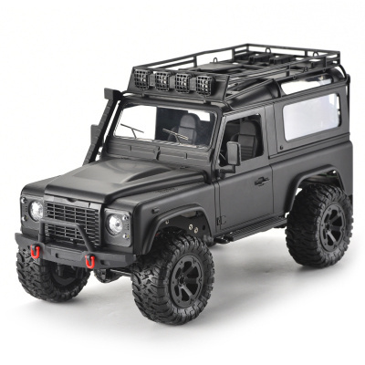 Full scale 1/12 4WD 2.4G off-road belt WIFI remote control vehicle hollow track tire climbing LED lamp simulation RC model car