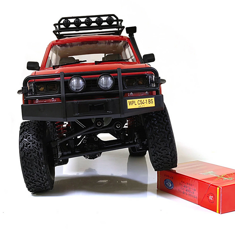 Adult Outdoor Remote Control RC Trail Buggy WPL C54-1 Crawling Off Road RTR Pro Upgraded 1/16 with Roof Rack Hobby Toy For Teens