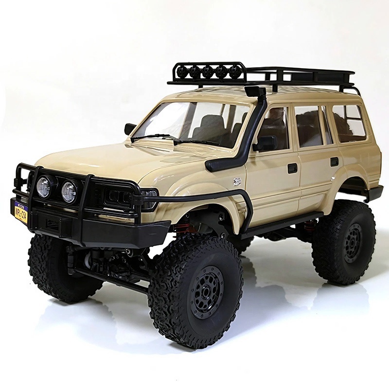 Adult Outdoor Remote Control RC Trail Buggy WPL C54-1 Crawling Off Road RTR Pro Upgraded 1/16 with Roof Rack Hobby Toy For Teens