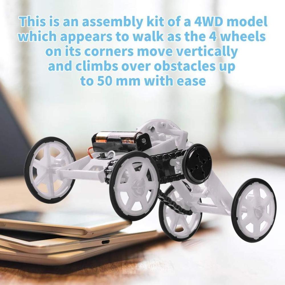 Drop Shipping Assembly Toy 4WD Car Battery Climbing Vehicle Motor Car Q1P Summer Game