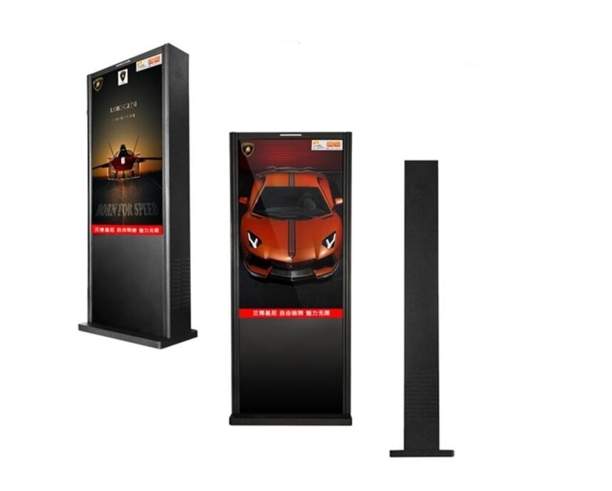 Market Sale Advertising Boards 32 Floor Standing Led Outdoor Weatherproof Anti Reflective Digital Signage