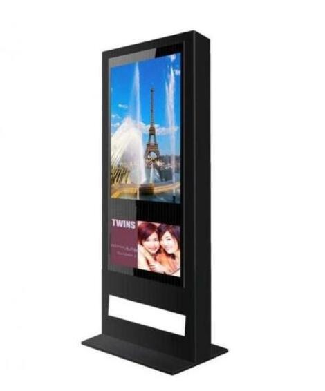 Outdoor waterproof advertising machine video player display screen kiosk taxi stop bus digital signage