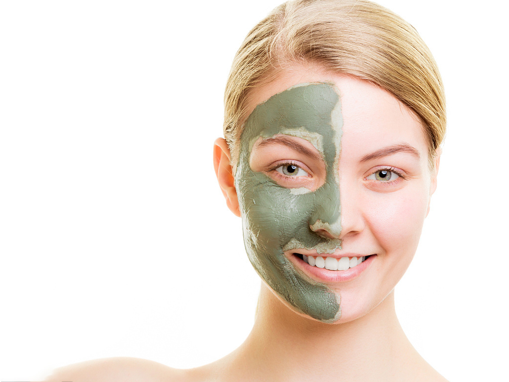 Face Mask Stick Anti Blemish Stick Cleansing Green clay Face Mud Facial Anti Ance Blackhead Green Musk Green Tea Mask Stick