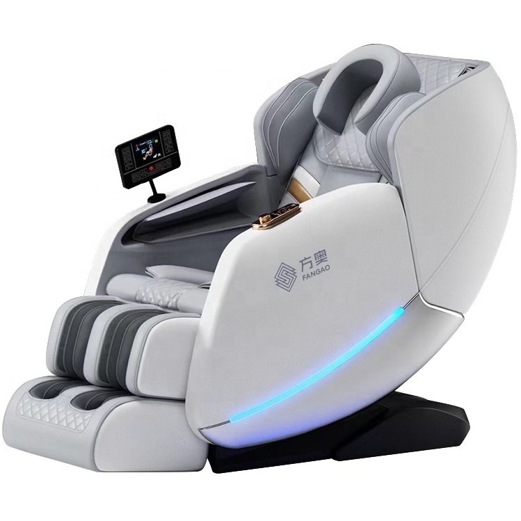 Latest Design Fuan Fangao Sillon De Masajes 4D Zero Gravity SL Shiatsu Massager Body Chair Dropshipping Full Body Massage Chair