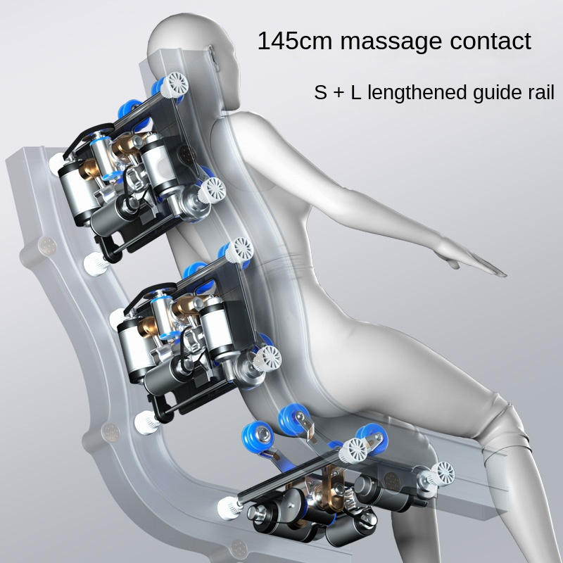 inteligence artificiel parts human touch 4D Mechanism Roller System Cheap heating zero gravity brain massage chair