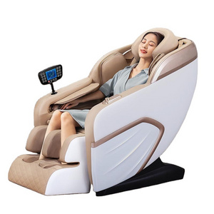 2022 new design Luxury Shiatsu 8D Electric Zero Gravity Full Body Massage Chair with foot rollers chair massage