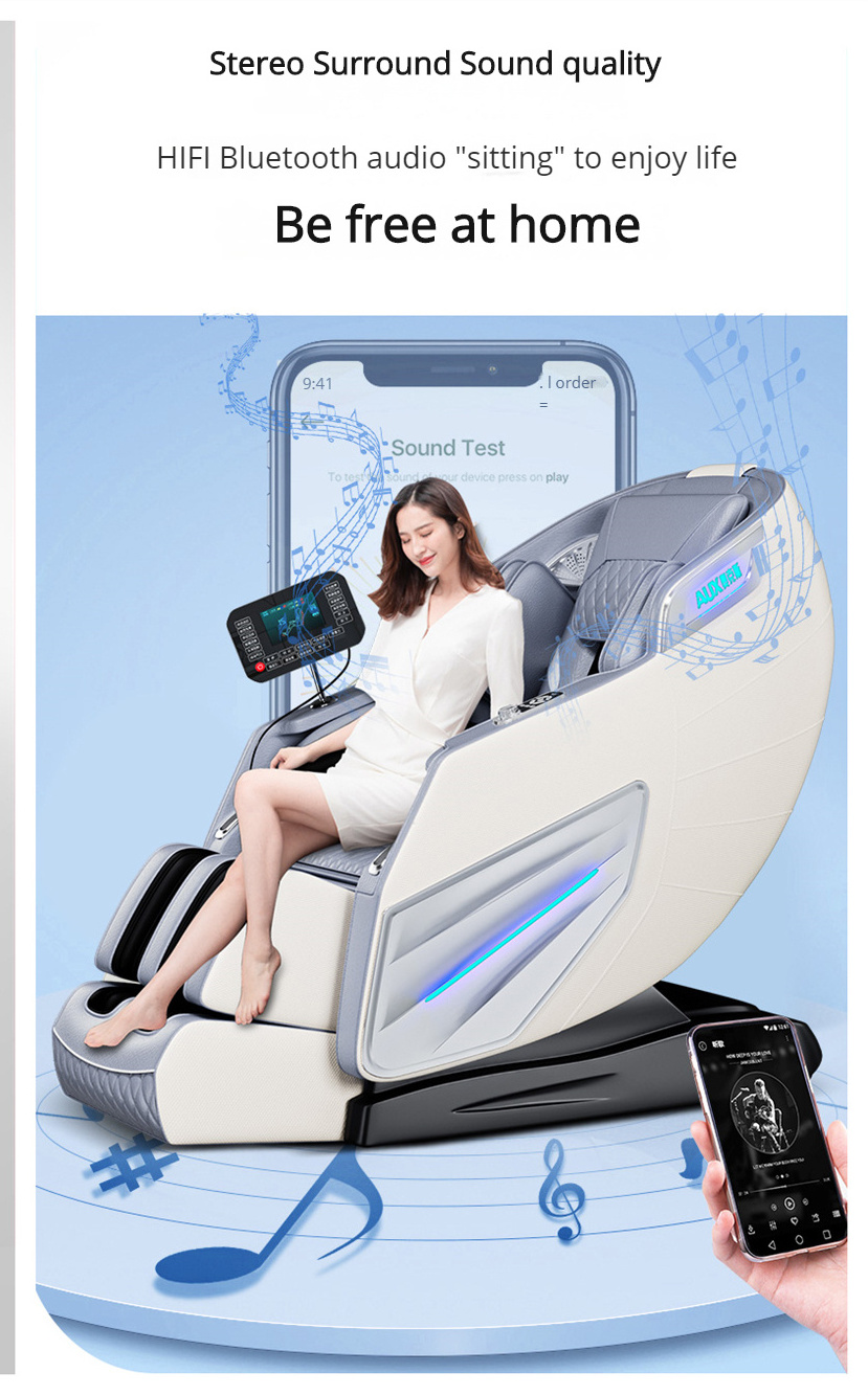 2023 Modern Cheap Top Quality sl Track 4D Massage Chair Price Zero Gravity Full Body Massage Chair With Smart AI