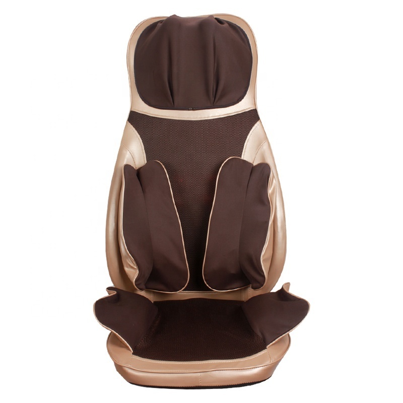 Car and Home Portable Massage Cushion Back Neck Vibrating Heating Airbag Massage Seat Cushion