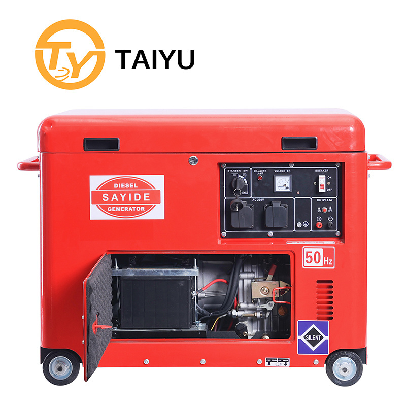 4 Stroke Engine  Copper Wire 2kva 5kva 8kva 20000 watt 50000 watt 80000 watt silent diesel generator for sale