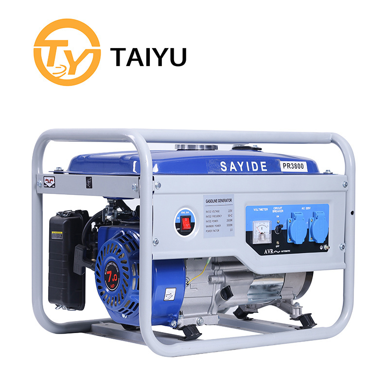 10KW Gas lpg Gasoline Portable Electric Generator Engine Petrol Gas Generator