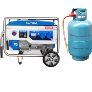 10KW Gas lpg Gasoline Portable Electric Generator Engine Petrol Gas Generator