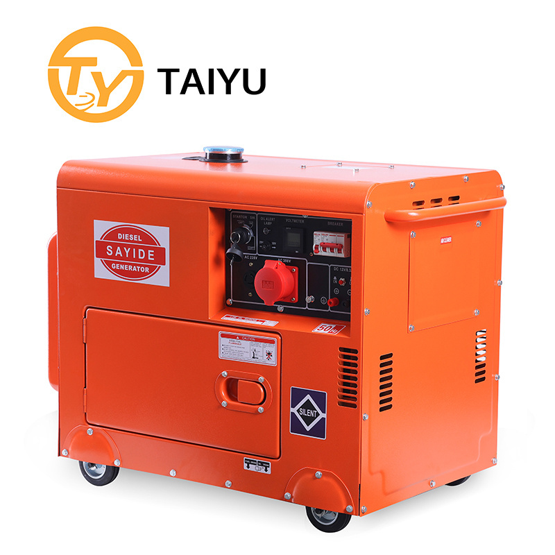 3kw 5kw 6kw 7kw 8kw Ultra silent super diesel  generator with ATS