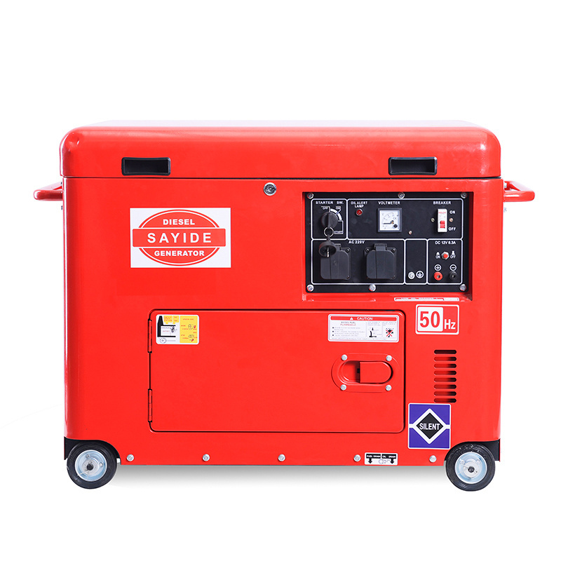 4 Stroke Engine  Copper Wire 2kva 5kva 8kva 20000 watt 50000 watt 80000 watt silent diesel generator for sale