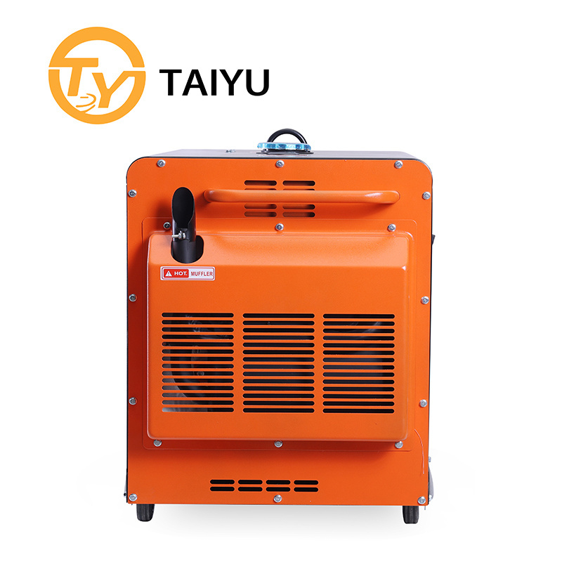 5KW 6KW  7KW 8KW 10KW Kva  Small Diesel Generator Engine  Single Phase Or Three Phase Silent Diesel Generator Easy To Move