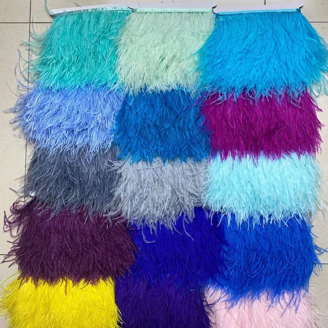 Ostrich Feather Trimming Wholesale Feather (Bulk) Halloween For Costume Fashion Craft