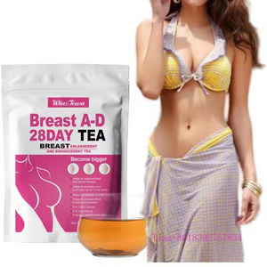 Private Label boobs enlargement and lifting tea 100% chinese herbal big breast enlargement firmness tea Healthcare Supplement