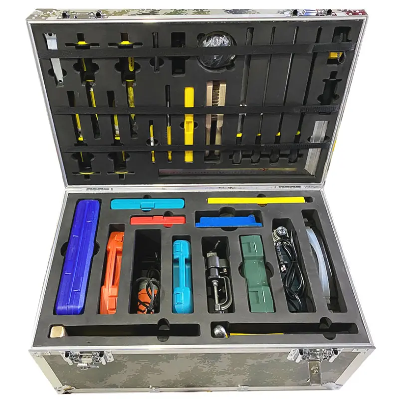 custom Shock resistance high density foam package custom EVA insert for tool kit case bottle box