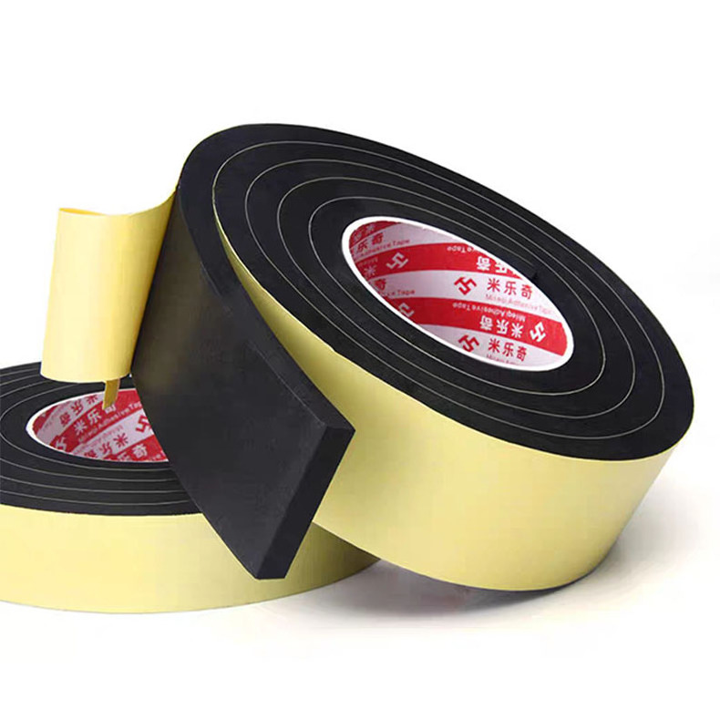 Wholesale custom size thickness high adhesive double sided eva foam tape jumbo roll