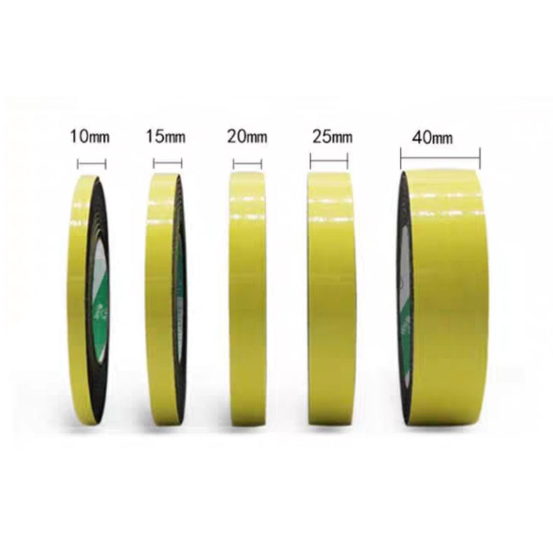 Wholesale custom size thickness high adhesive double sided eva foam tape jumbo roll