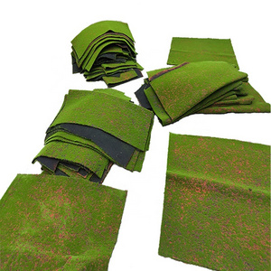 T241 House Decoration Fabric Plastic Square Metre Wall System Mat Decorative Artificial Vertical Green Plant Moss Grass Wall