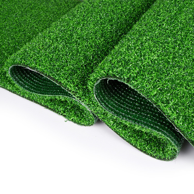 E07612 2cm-4cm height grass lawn commercial green decor faux plastic artificial Synthetic turf grass for garden campus decor