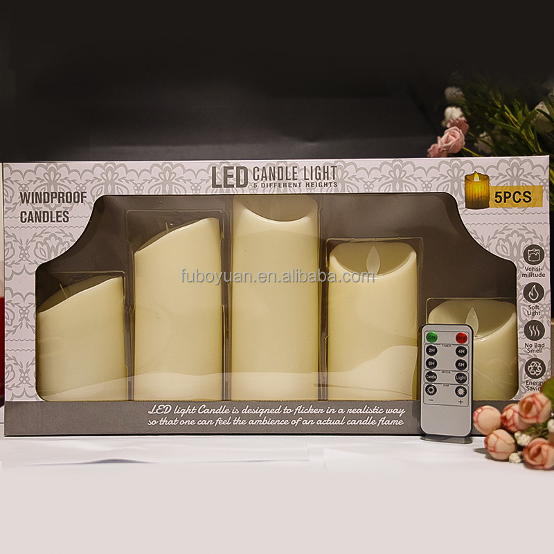 E- Wedding tabletop decoration 3D LED electronic battery candle fake candle for bar centerpiece decoration