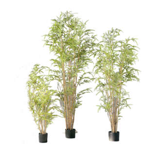 Best Selling Cheap Indoor Decoration Large Bamboo Artificial Plants With Pot