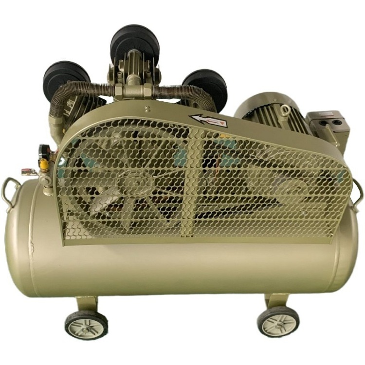 FUCAI China big factory high quality good price 5.5kw 7.5hp 3 cylinder portable piston air compressor