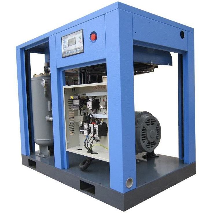 37 Kw 50 Hp Energy Saving Rotary Screw Air Compressor Electric Industrial Compressors