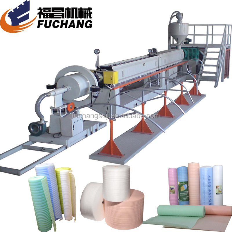 Automatic machinery for producing EPE foam sheet foam mattress making machine