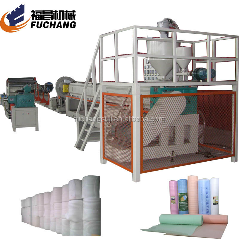 Automatic machinery for producing EPE foam sheet foam mattress making machine