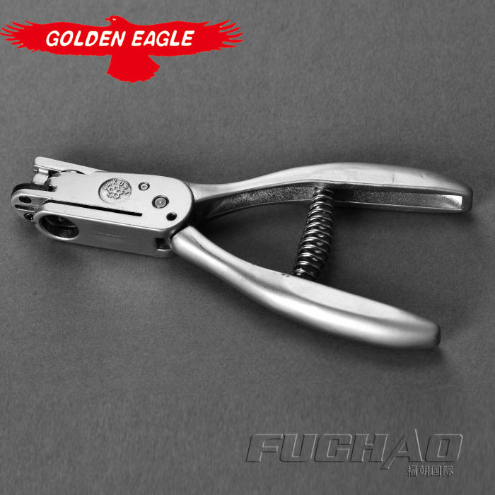 Hand-held punching round hole pliers proofing cut-like pliers clothing model proofing shear