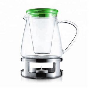 Modern Design Stainless Steel Candle Warmer Base for Teapot