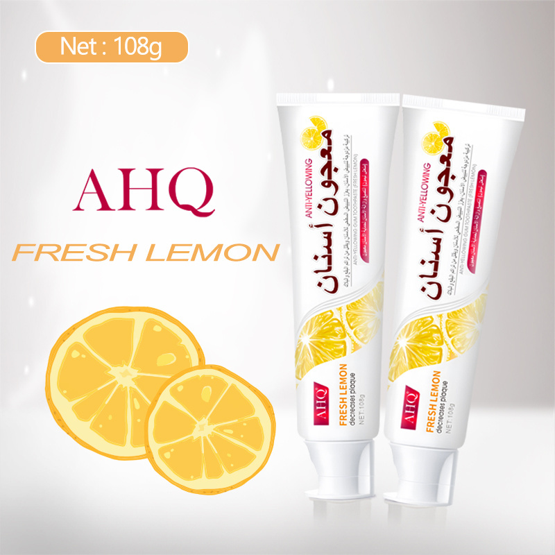 AHQ Natural Orange Flavor Tooth Paste Orange Toothpaste For Sensitive Teeth & Gums