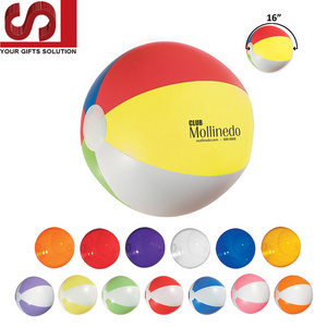 16inch Promotional Cheap PVC Inflatable Beach Balls Inflatable Water Balls for Beach Toys with Custom logo