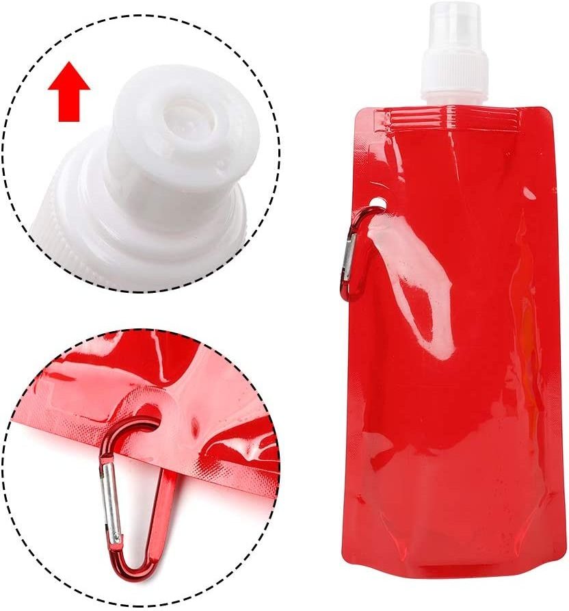 Collapsible Reusable Foldable Eco-Friendly Water Bottle